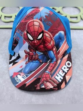 Marvel Spider-Man Blue & Red Kids Baseball Cap